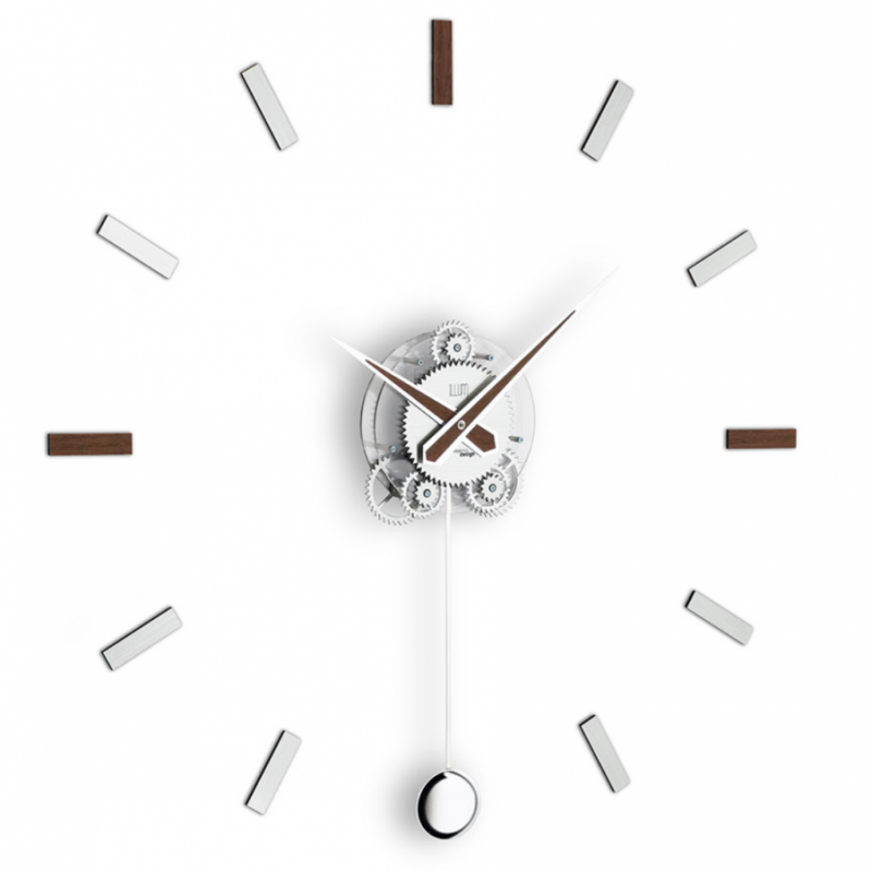 Настенные модульные часы с маятником Incantesimo Design 202 W Illum pendulum