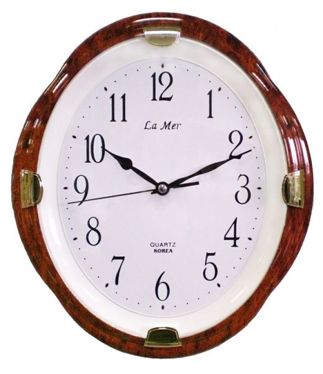 Настенные часы La Mer GD054 Brn
