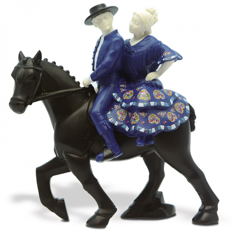 Статуэтка Nadal 763419 Pareja a caballo
