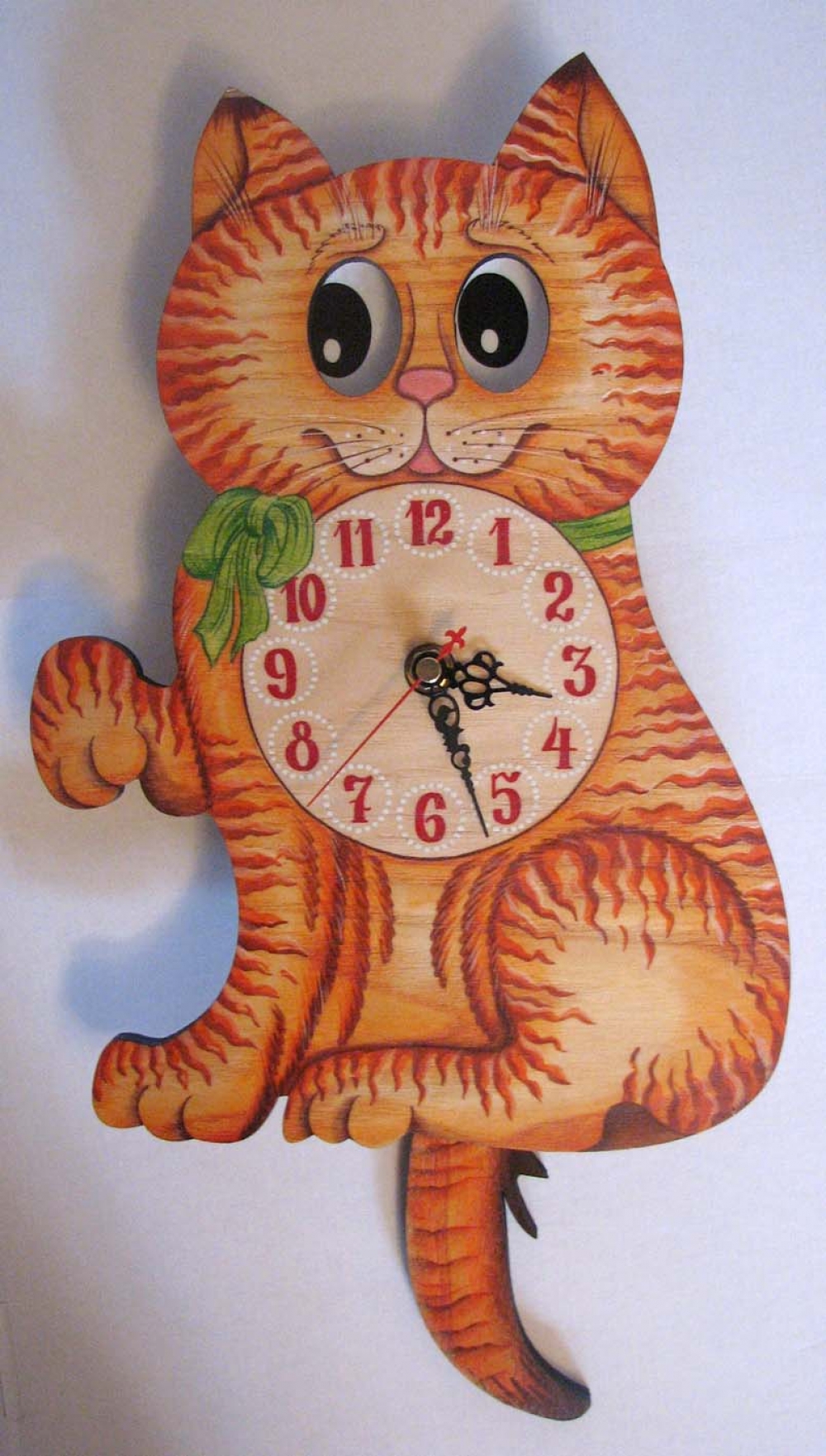 Часы настенные "Кошка"
