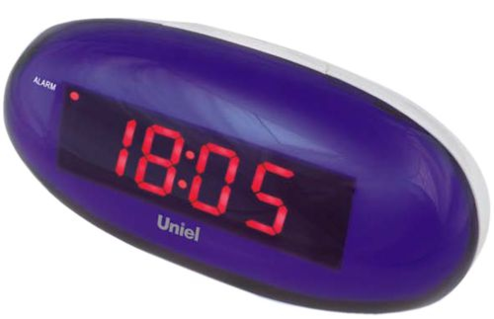 Настольные часы с будильником UNIEL UTL-15RWx