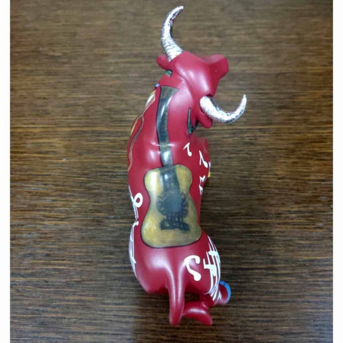 Статуэтка Nadal 711656 Бык малый красный, музыкальный декор (Small bull Nº056)