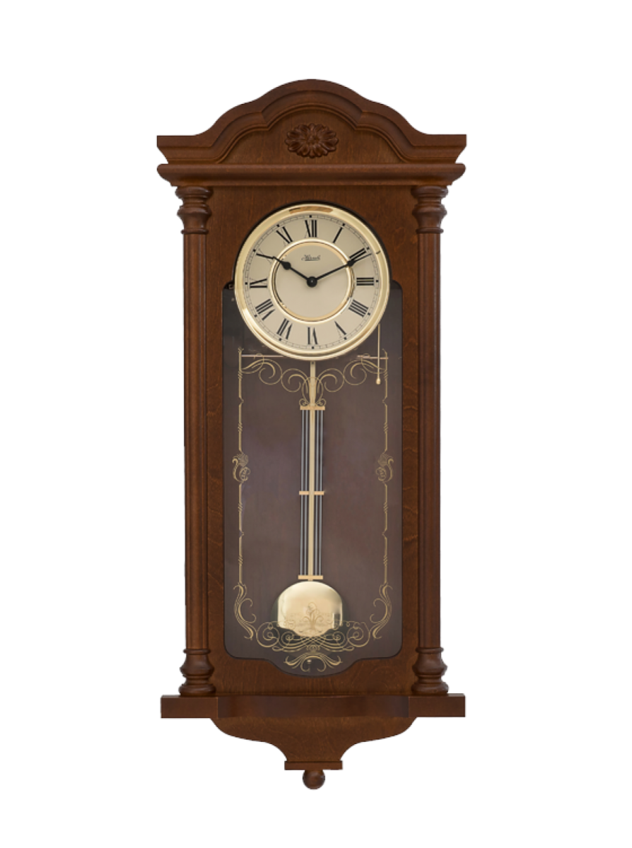 Настенные кварцевые часы Hermle  70509-032214 с мелодией и боем