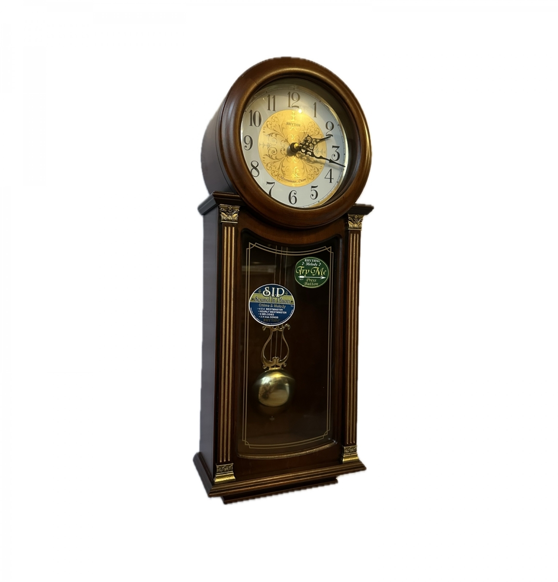Кварцевые настенные часы Rhythm CMJ459NR06 с мелодией и боем