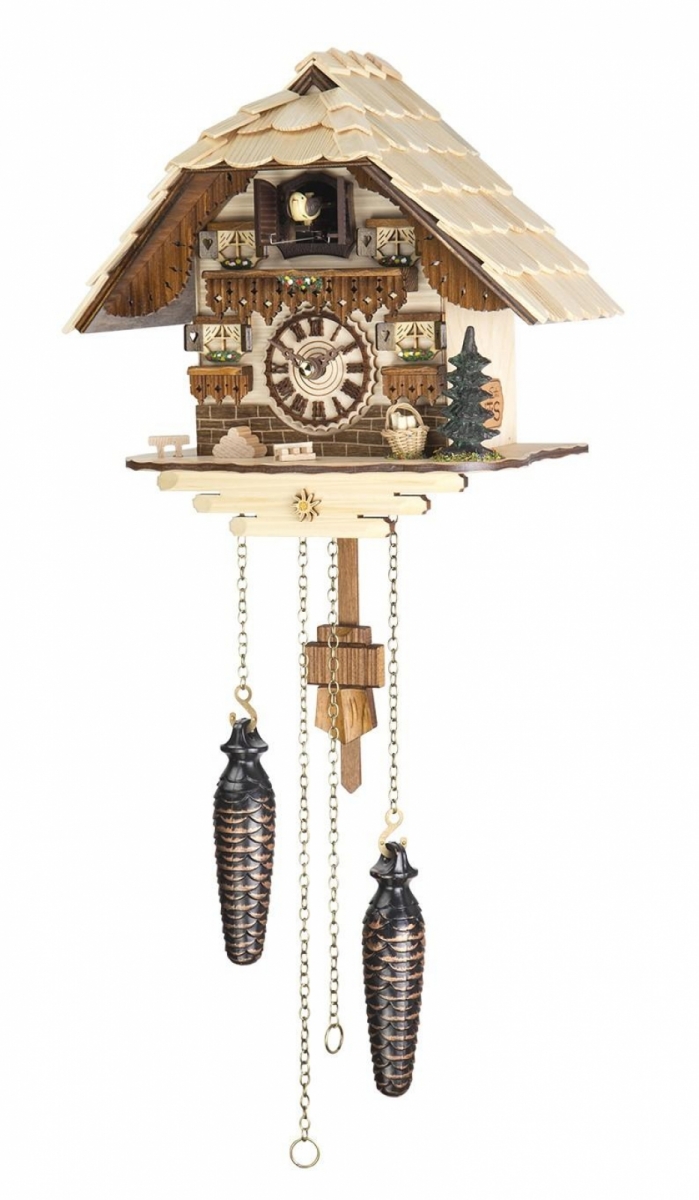 Кварцевые настенные часы с кукушкой TOMAS STERN 5001 + 12 мелодий