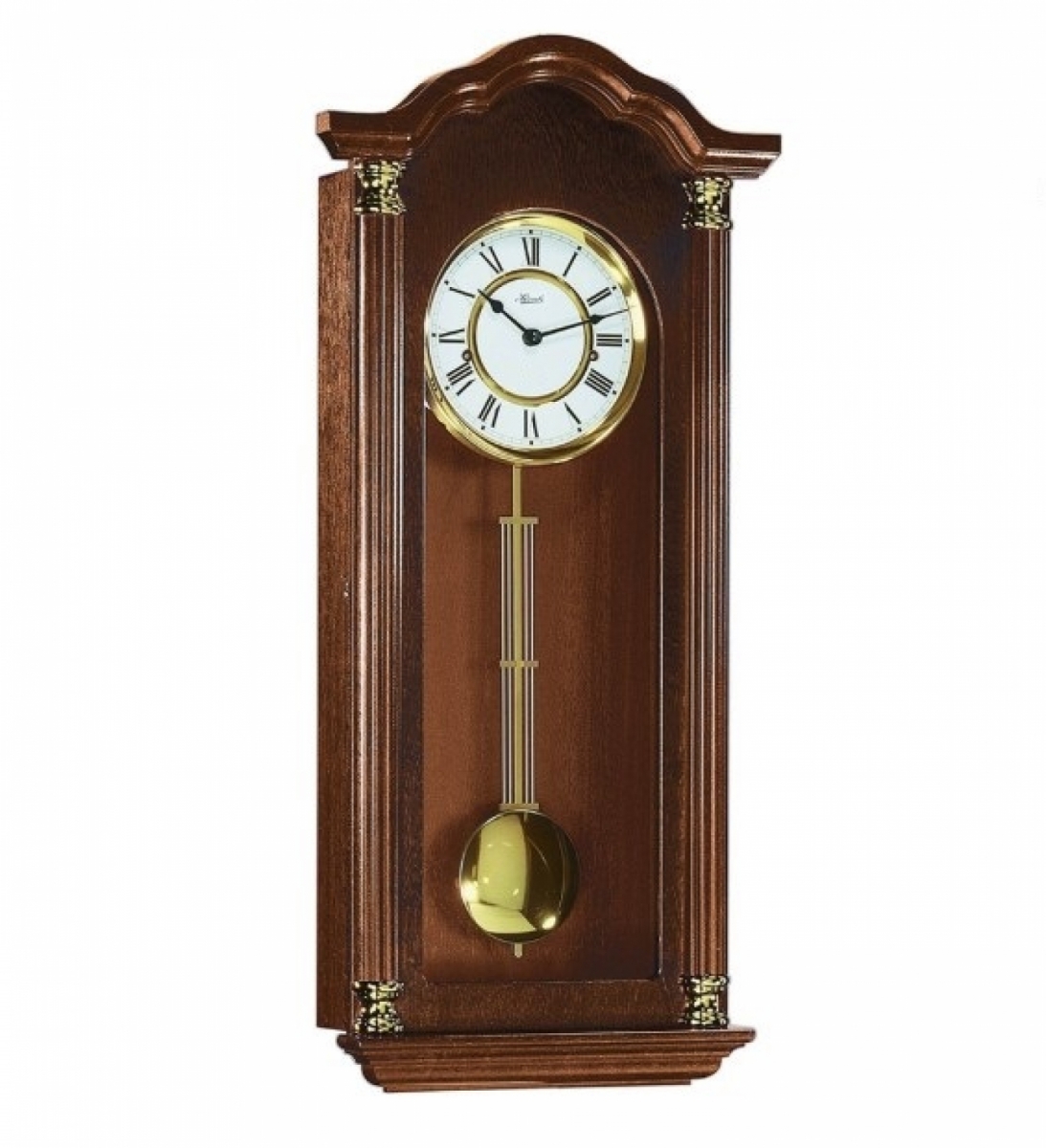 Механические настенные часы Hermle 70444-030141 (получасовой бой)