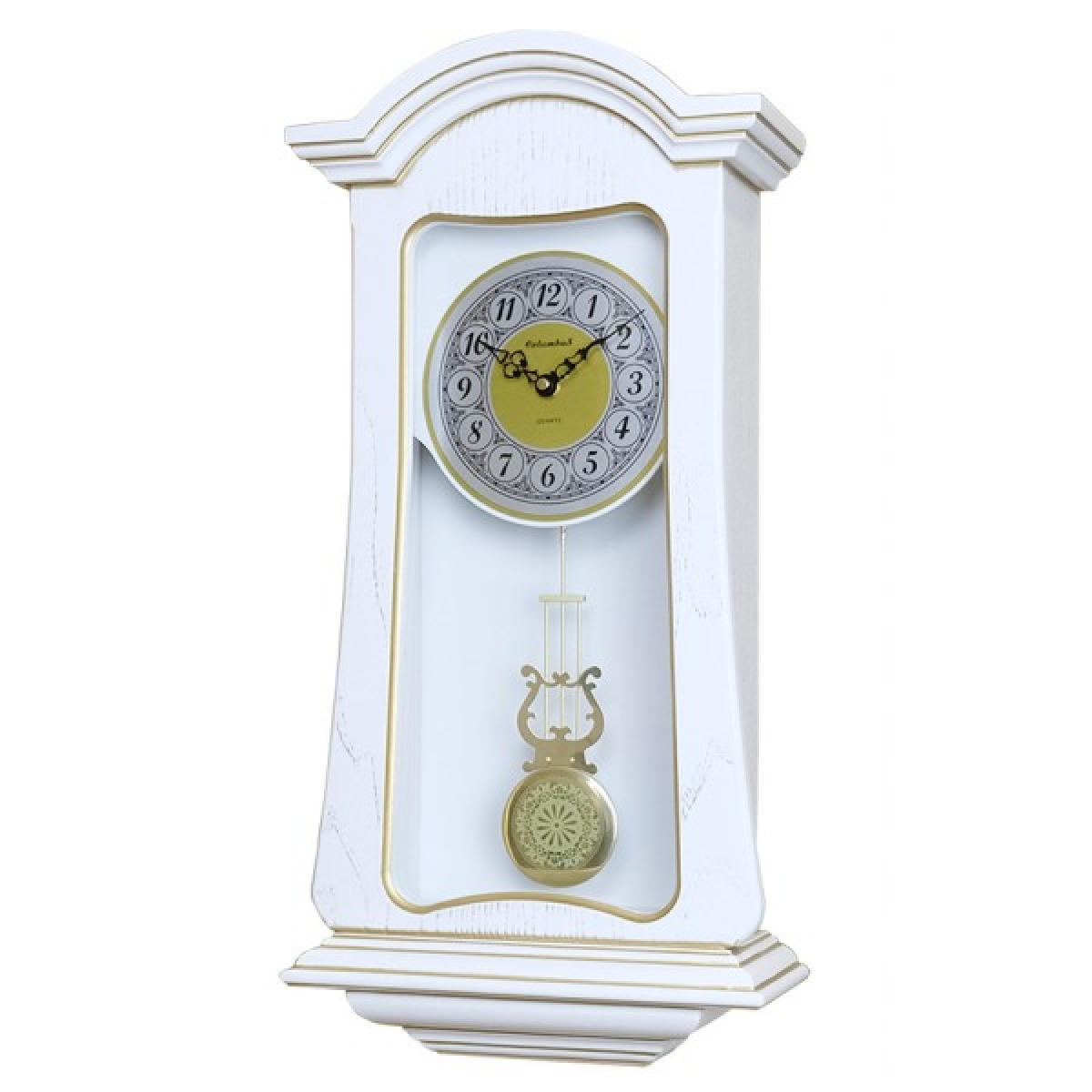 Настенные часы Columbus Co-1828-PG-WH с маятником и боем