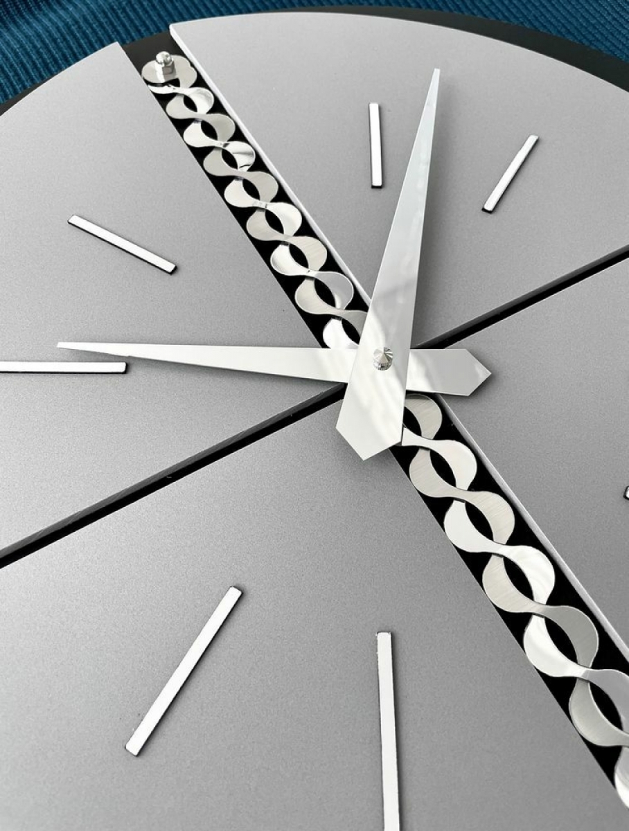 Настенные часы Incantesimo Design Galatea   566 NRG (Черный/Серый)