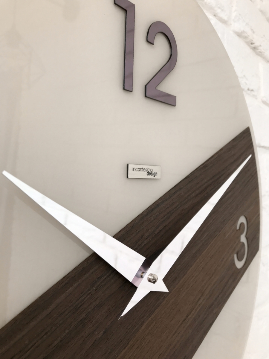 Настенные часы Incantesimo Design Orbis Мокко 1002MK