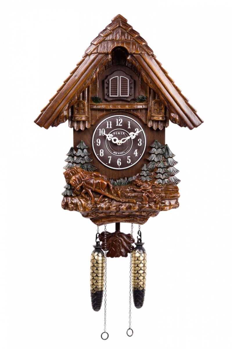 Настенные часы Sinix 693F GR