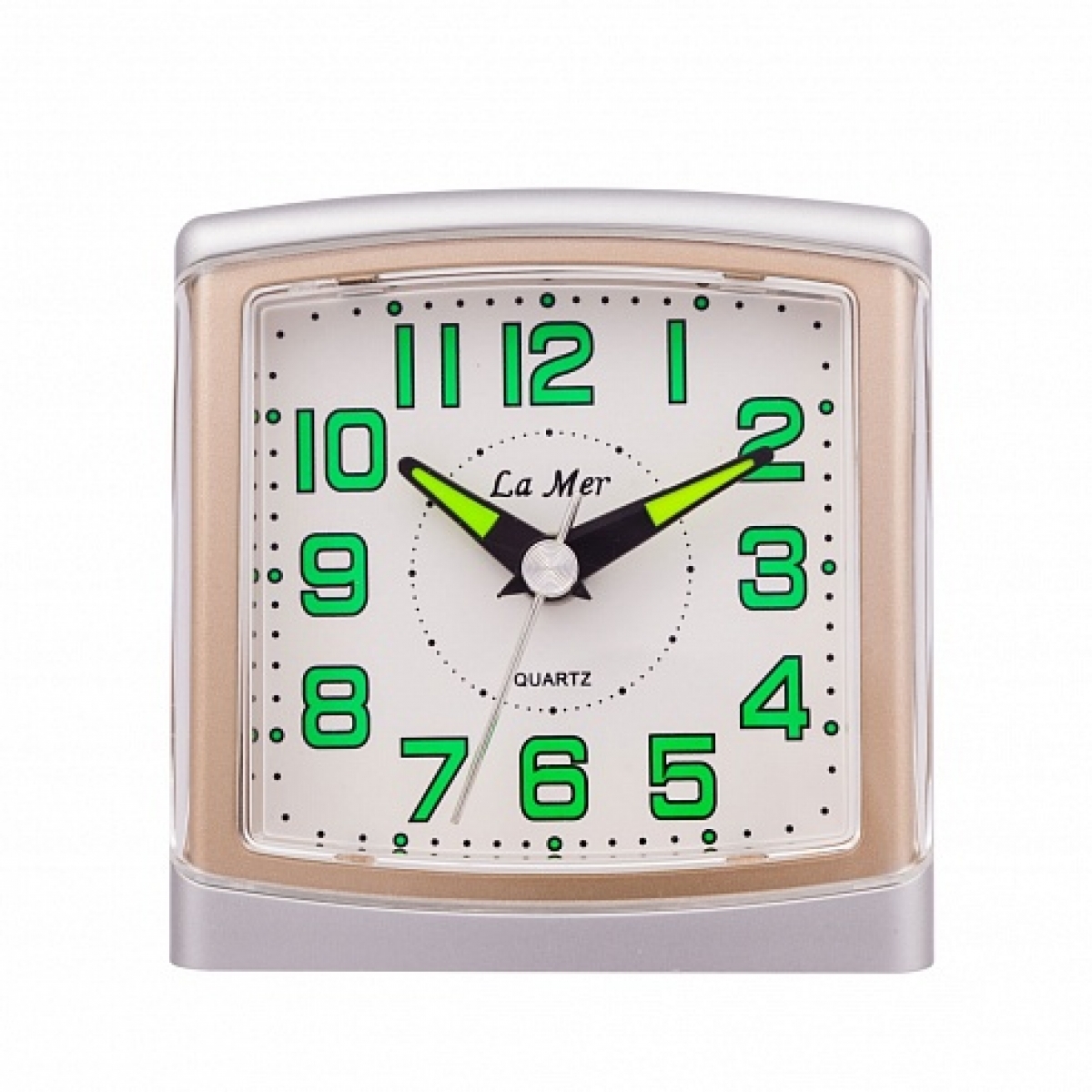 Настольные часы с будильником LA MER W902-1