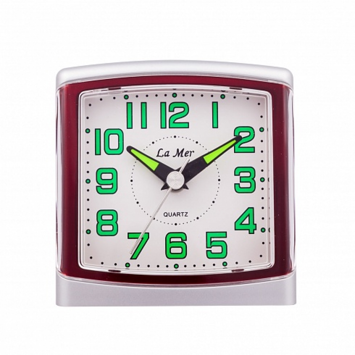 Настольные часы с будильником LA MER  W902-2