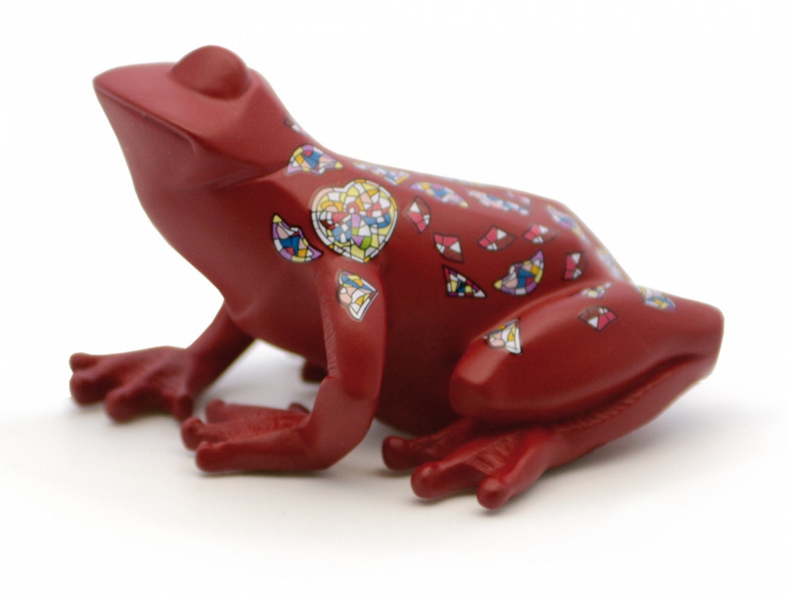 Статуэтка Nadal 763613 Лягушка Красная с декором ( Frog )