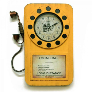 Настенные часы GALAXY DA-006 желтые