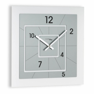 Настенные часы Incantesimo Design 196 TB Nexus (Белый/Титан)