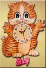 Часы настенные "Котенок"