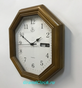 Настенные часы WOODPECKER в деревянном корпусе 7292 (06)