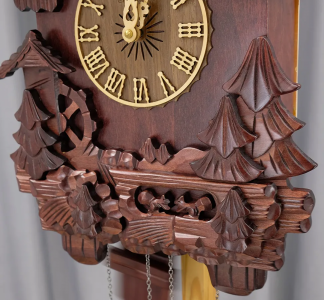 Кварцевые часы  с кукушкой Columbus СQ-018 "Водяная мельница"