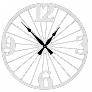 Настенные часы GALAXY DM-110-White