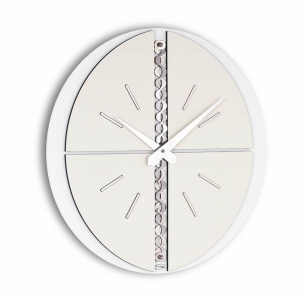 Настенные часы Incantesimo Design Galatea  566 BVG (Белый/Шампань)