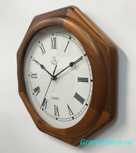 Настенные часы WOODPECKER в деревянном корпусе 7061W1 (05)
