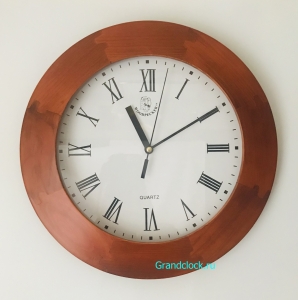 Настенные часы WOODPECKER в деревянном корпусе 7146W (09)