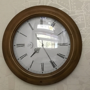 Настенные часы WOODPECKER в деревянном корпусе 7159 (06)