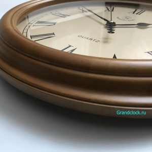 Настенные часы WOODPECKER в деревянном корпусе 8008 (06)