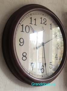 Настенные часы WOODPECKER в деревянном корпусе 8009 (07)
