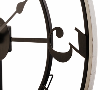 Настенные кварцевые часы TOMAS STERN 9088 с белым ободом