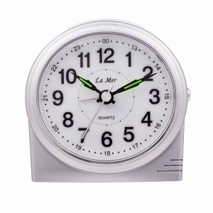 Настольные часы с будильником LA MER W903-1