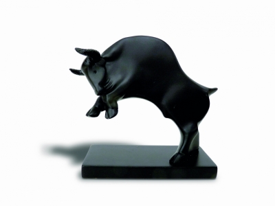 Статуэтка Nadal 711262XS/00 Бык черный мини (Mini black bull Nº62)
