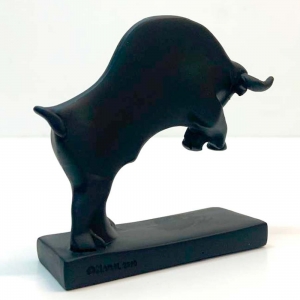 Статуэтка Nadal 711262XS/00 Бык черный мини (Mini black bull Nº62)