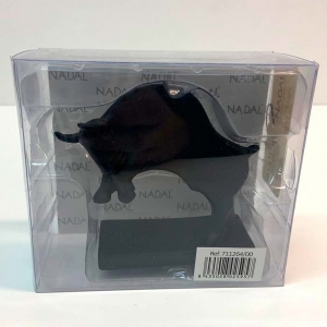 Статуэтка Nadal 711264/00  Бык черный мини на подставке (Mini black bull Nº64)