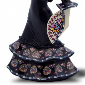 Статуэтка Nadal 763246M Севильяна с веером (Dancer fan medium black)