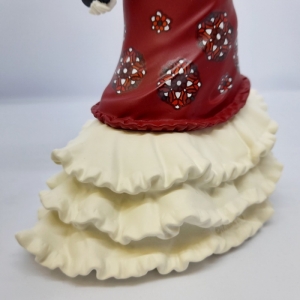 Статуэтка Nadal 763552M Испанская андалузская грация (Sevillian al-andalus (red-white medium)