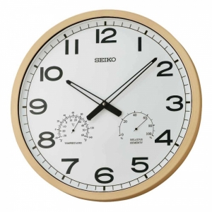 Влагозащитные настенные часы Seiko QXA797B