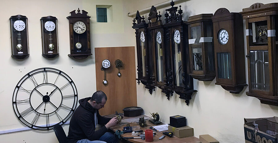Ремонт и реставрация интерьерных часов